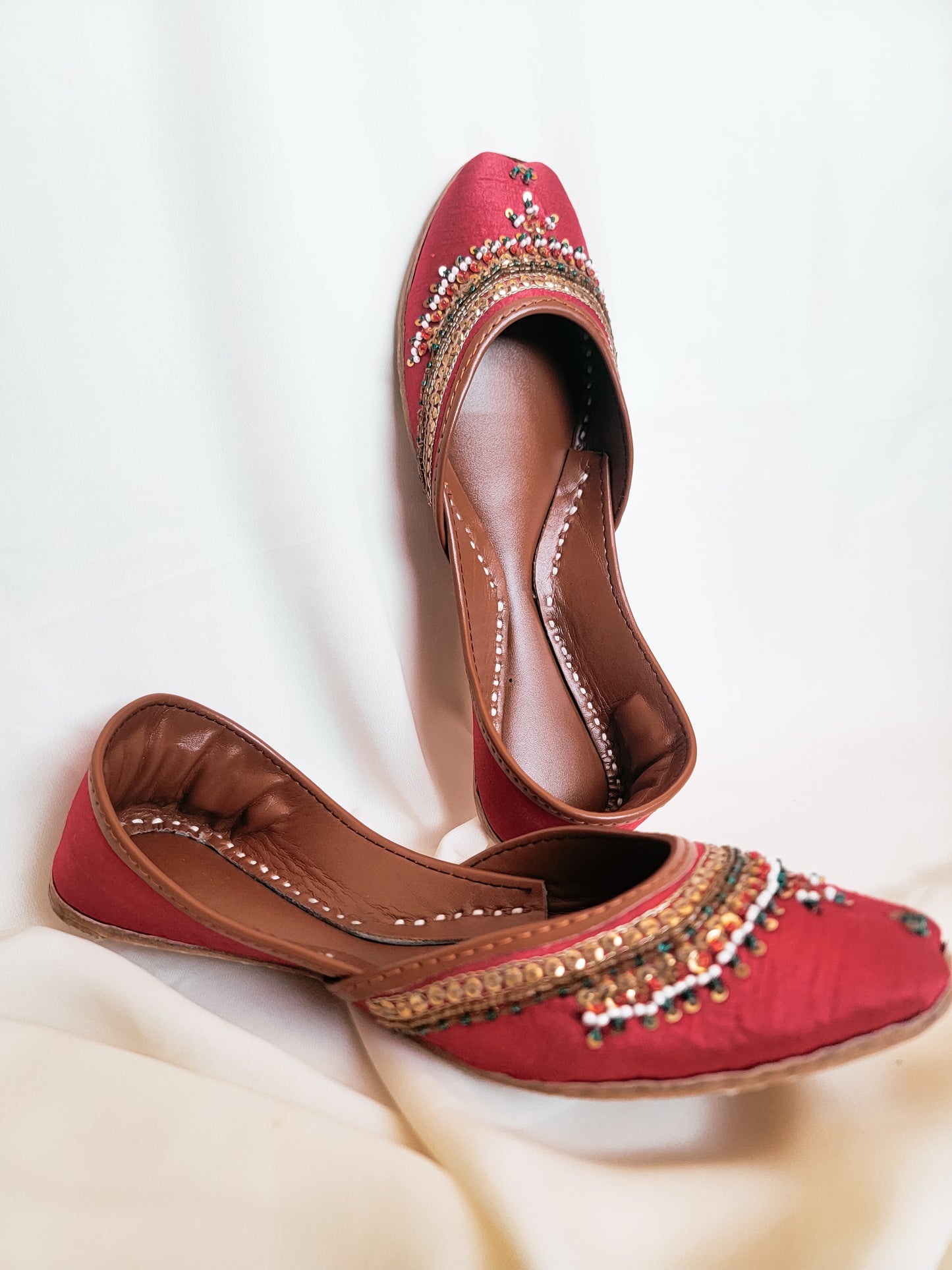 Lal Handmade Jutti/Khussa