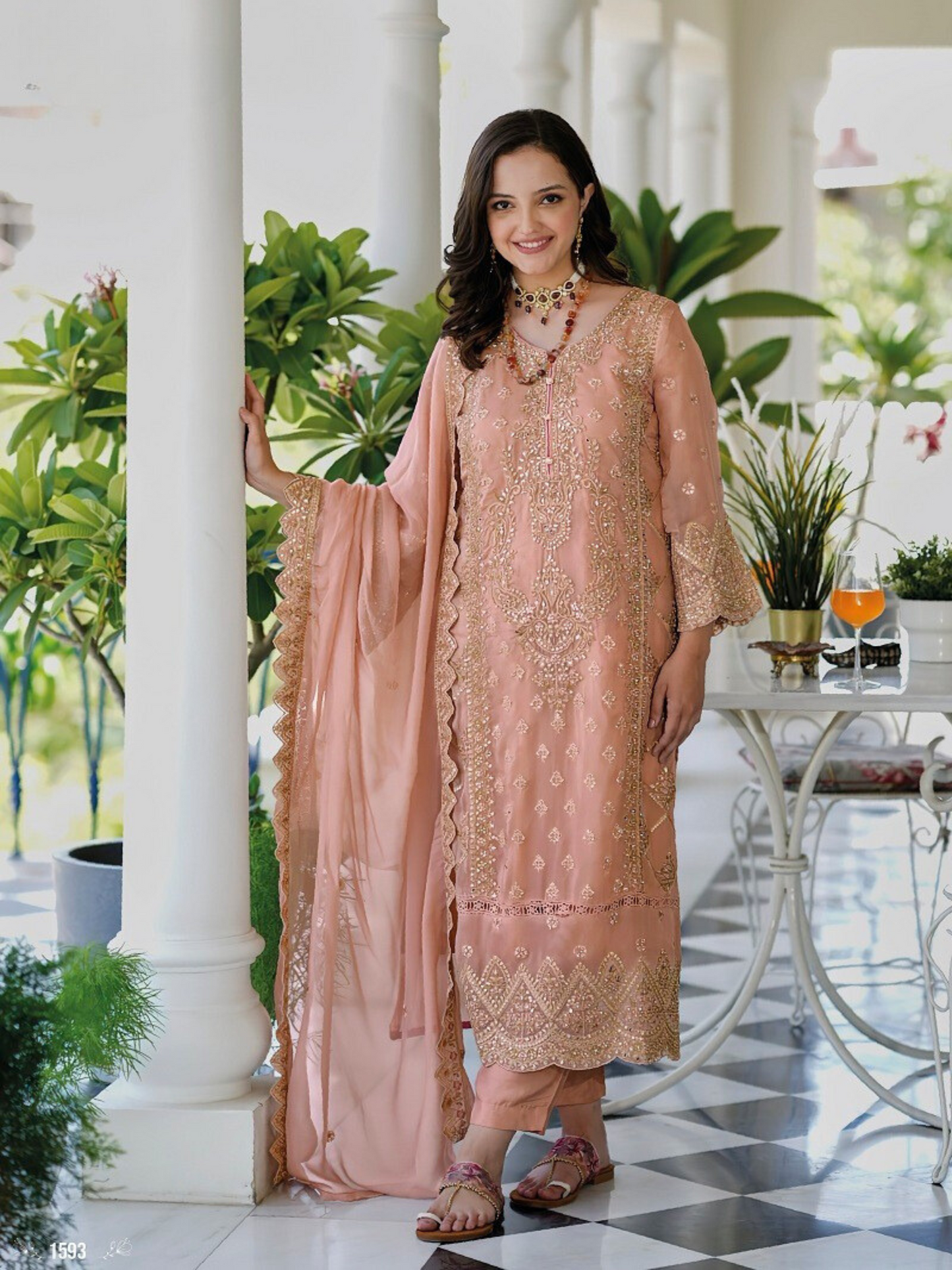 Anaya Organza Salwar Kameez