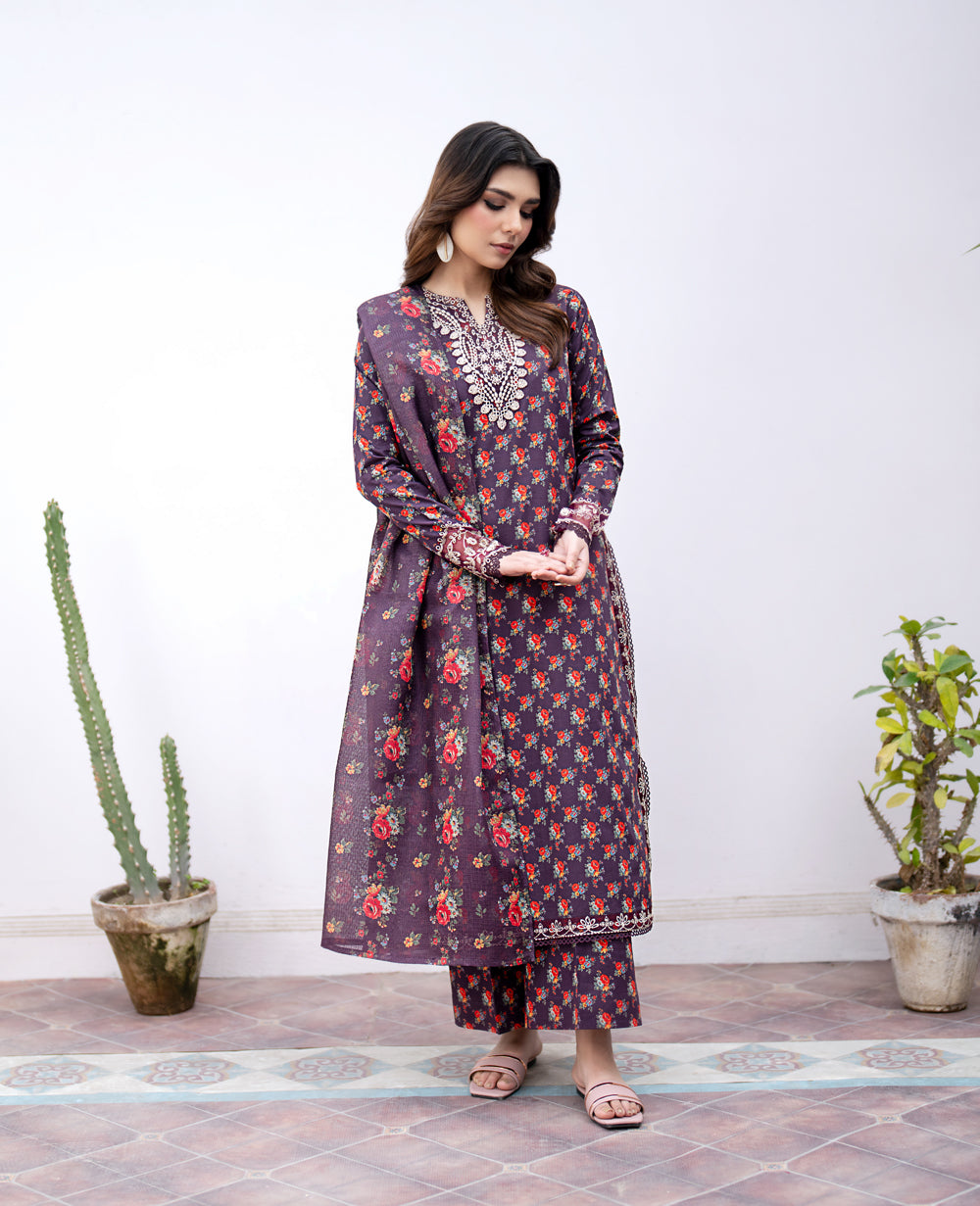 Diva Floral Lawn Salwar kameez